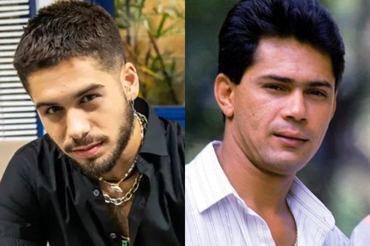 Semelhança entre Zé Felipe e Leandro chama atenção e Poliana Rocha se pronuncia
