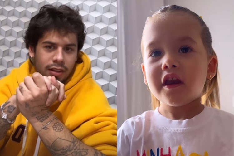 Maria Alice assusta Zé Felipe ao conversar com o tio Leandro