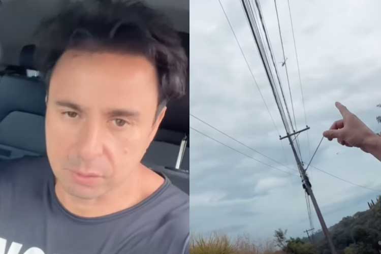 Allen Lima, da Família Lima, mostra movimentação após acidente de avião em Vinhedo