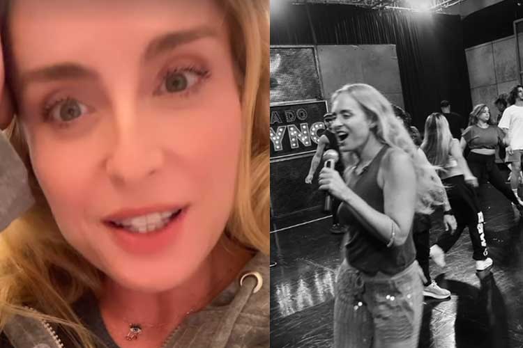 Angélica mostra preparação para enfrentar Xuxa na Batalha do Lip Sync no ‘Domingão’