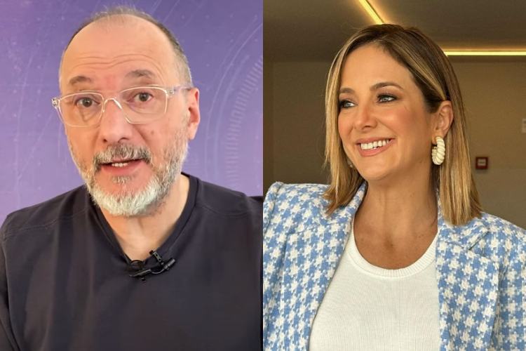 Britto Jr. opina sobre possível ida de Ticiane Pinheiro para a Globo