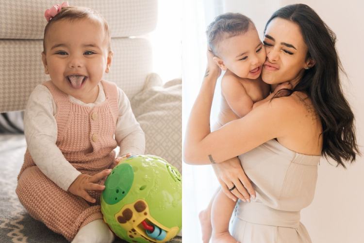 Bruna Biancardi mostra cliques fofos e inéditos de Mavie durante férias na Arábia Saudita: “Fofinhas demais”