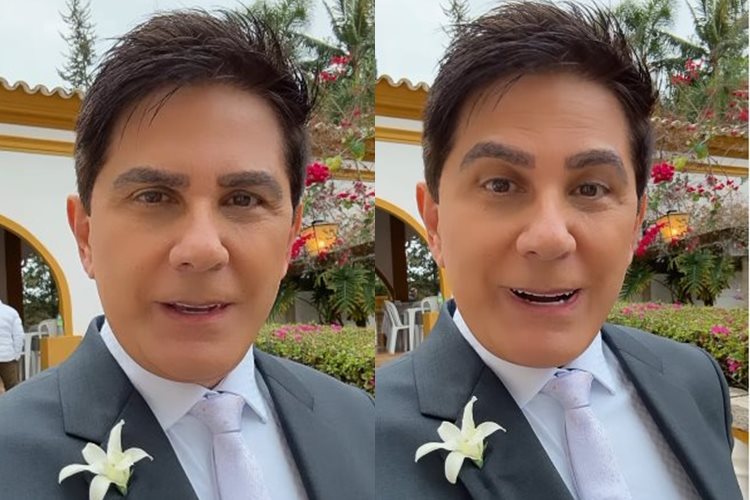 César Filho celebra casamento do filho com Júlia Vieira: “sobrenatural”