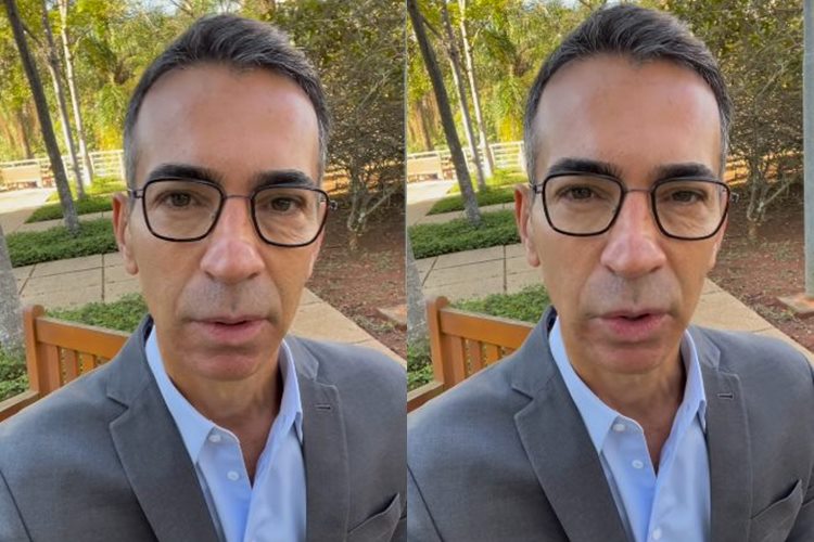 Cesar Tralli relembra morte da mãe em acidente aéreo: “me lembro como se fosse ontem”