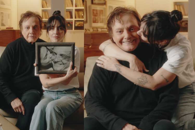 Cleo Pires celebra 70 anos de Fábio Jr. recriando fotos do passado: ‘Será que mudamos muito?’