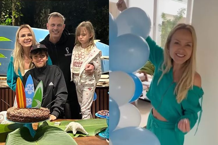 Eliana faz brigadeiro, prepara decoração e celebra aniversário do filho: “Inesquecível”