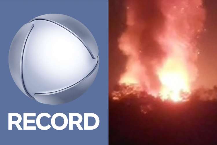 Estúdio da Record pega fogo e bombeiros são acionados às pressas