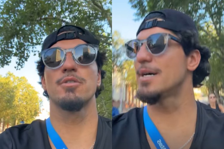 Gabriel Medina relata acontecimento inédito nas ruas de Paris