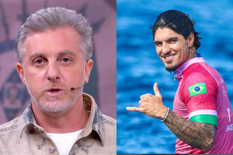 Luciano Huck manda recado ao Gabriel Medina após vitória do surfista nas Olimpíadas de Paris: “Muito feliz”