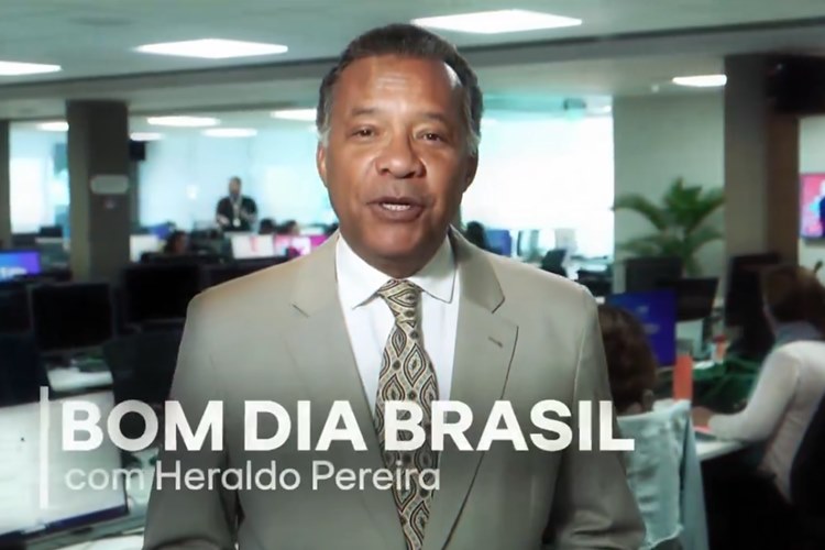 Globo promove mudança e Heraldo Pereira assume o comando do ‘Bom Dia Brasil’ com novidade