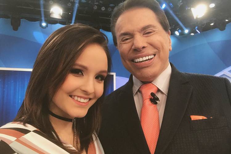 Larissa Manoela presta homenagem para Silvio Santos: ‘Nosso ícone da TV brasileira”
