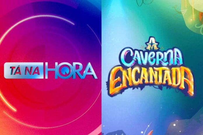 Logos Tá na Hora e A Caverna Encantada