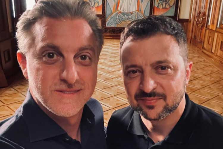 Luciano Huck vive momento de tensão na Ucrânia durante bombardeio ao país: ‘Eu estava lá’