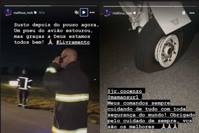 O relato de Matheus, dulpa de Kauan, nos stories das redes sociais (Reprodução: Instagram)