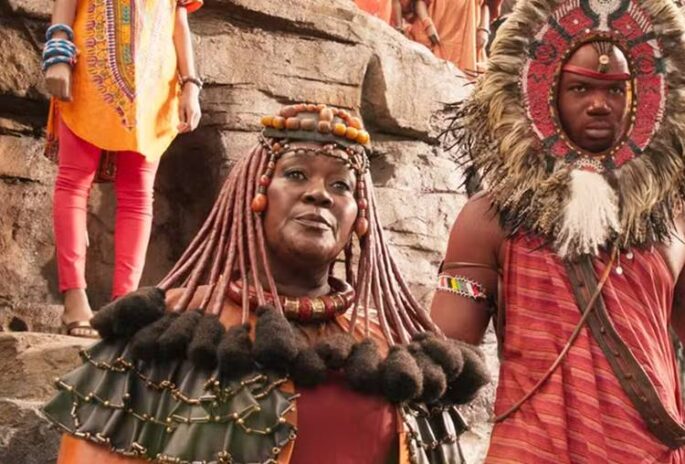 Morre Connie Chiume Connie Chiume em cena de 'Pantera Negra' — Foto: divulgação/Marvel