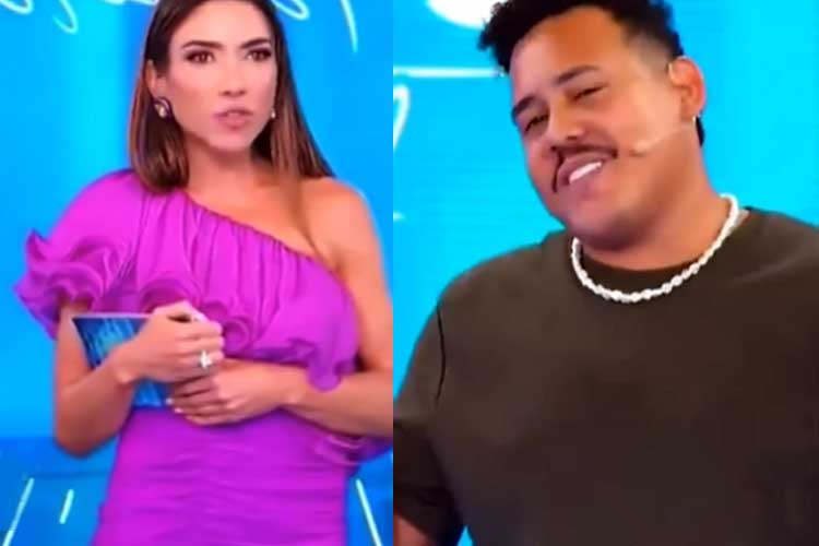 Lucas Buda é pego de surpresa após questionamento de Patrícia Abravanel no SBT