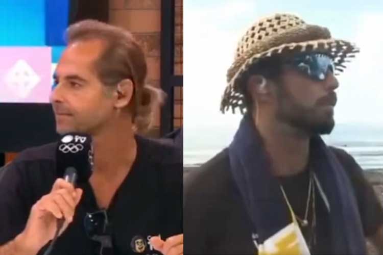 Pedro Scooby deixa colega falando sozinho durante cobertura das Olimpíadas e vídeo viraliza
