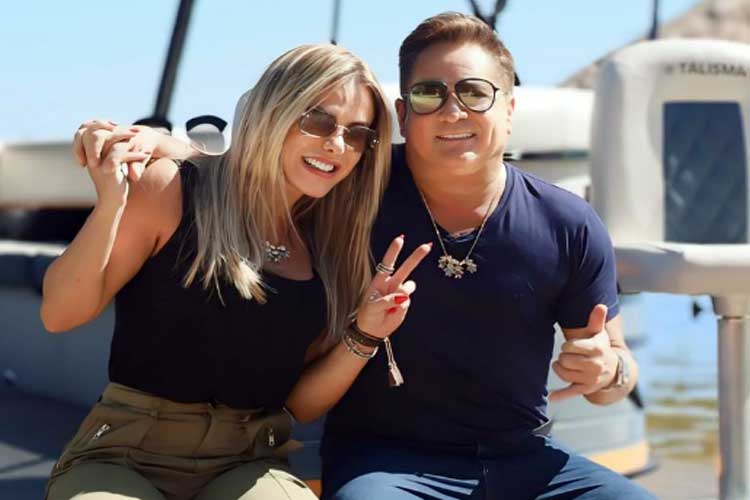 Leonardo se declara para Poliana Rocha de maneira especial após pescaria: ‘Amo’