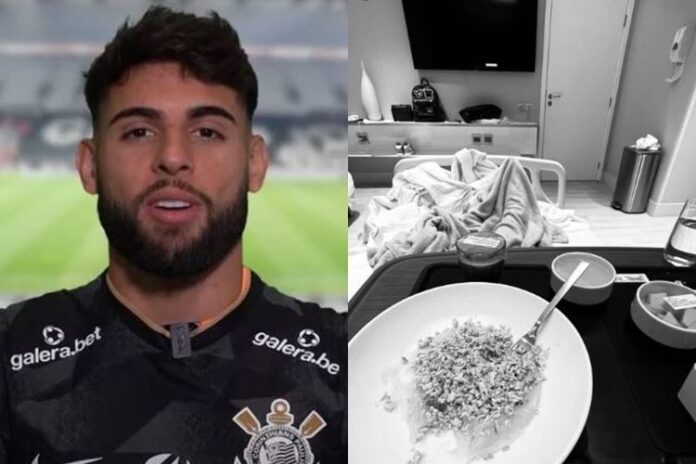 Yuri Alberto Yuri Alberto, jogador Corinthians, é internado - Foto: YouTube/Stories Instagram