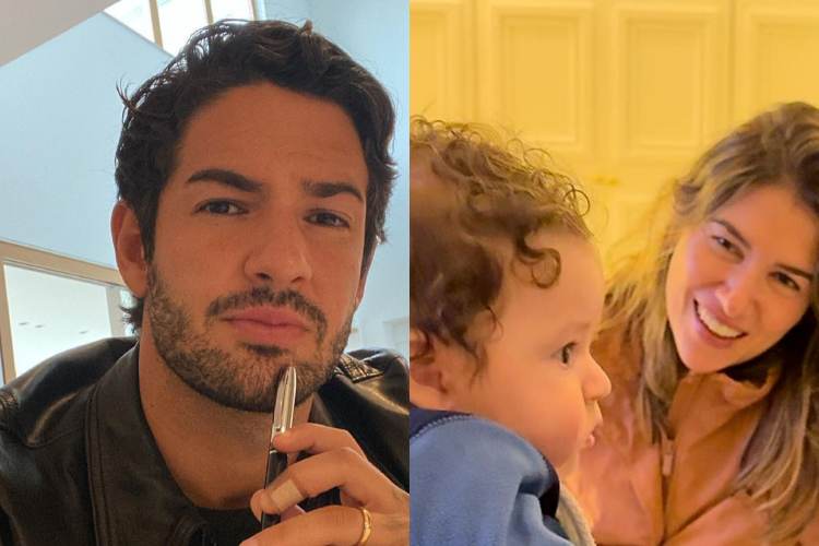 Alexandre Pato salva Benjamin, filho com Rebeca Abravanel, de ataque