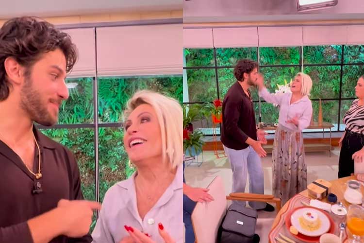 Ana Maria Braga desconta raiva de personagem de ‘Mania de Você’ dando ‘tapa’ na cara de ator