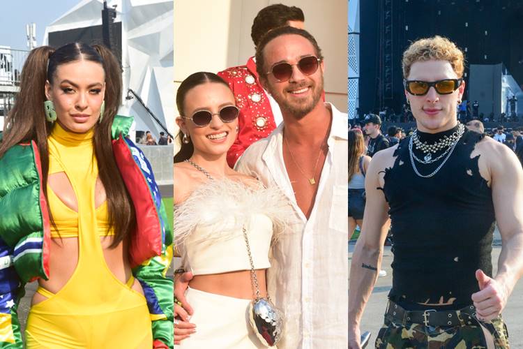 Área VIP do Rock in Rio: Famosos marcam presença no primeiro dia do evento