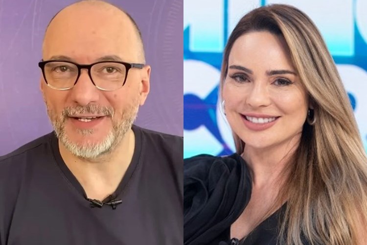 Britto Jr. defende Rachel Sheherazade em meio ao fracasso na Record