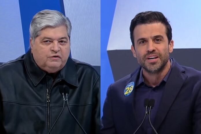 Datena e Pablo Marçal no debate da RedeTV! Datena e Pablo Marçal no debate da RedeTV!