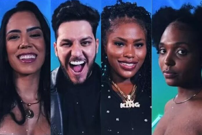 Evellin, Lucca, Mayarah e Thália Evellin, Lucca, Mayarah e Thália estão na sexta Batalha do Estrela da Casa - Foto: Globo