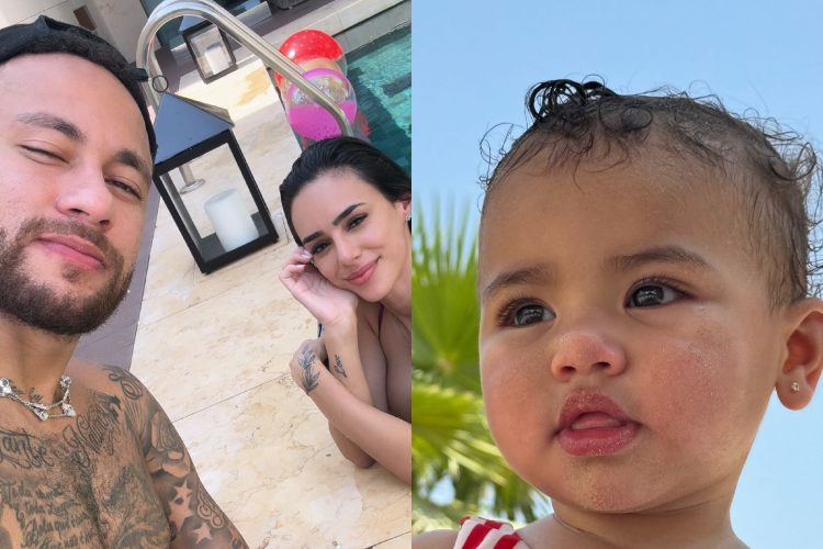 Momento família! Neymar surge aproveitando a vida ao lado de Mavie e Bruna Biancardi
