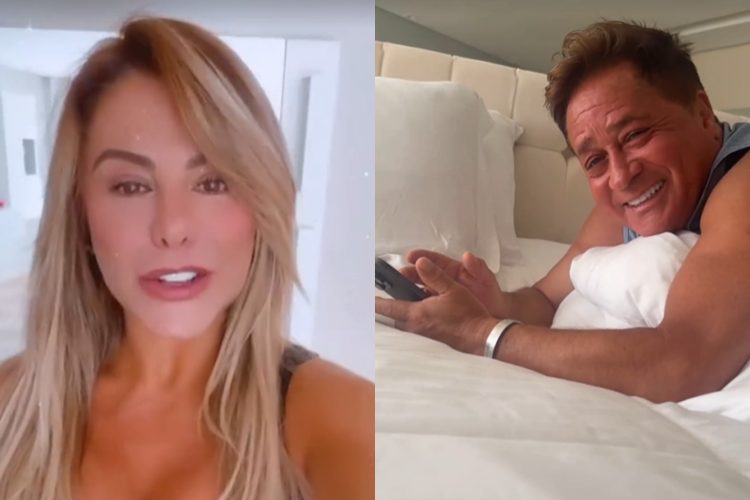 Poliana Rocha compartilha ‘atitude’ de Leonardo sobre celular dele e cantor afirma: “Ninguém pode mexer”