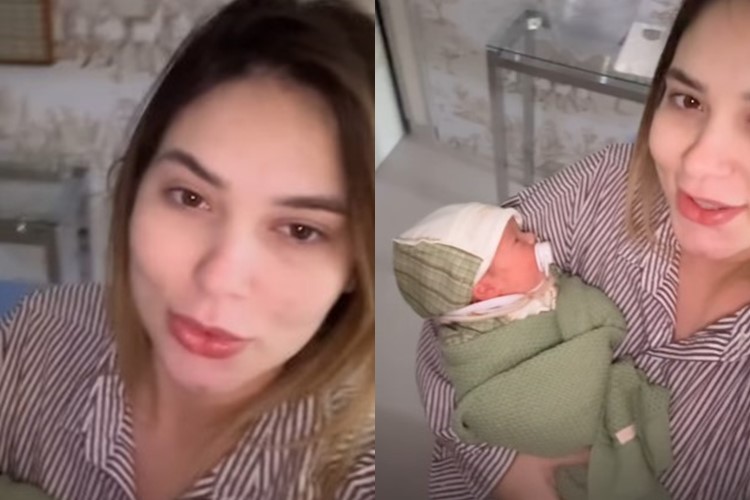 Virginia Fonseca não dorme em primeira noite após nascimento de José Leonardo: “foi uó”