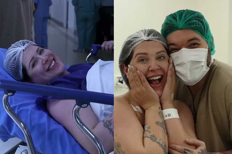 Nasce a filha de Andressa Ganacin e Nasser Rodrigues após ex-BBBs passarem por grande susto