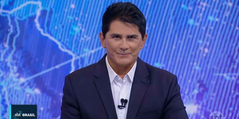 Após se queixar de ‘problemas na garganta’, Cesar Filho é substituído no SBT Brasil