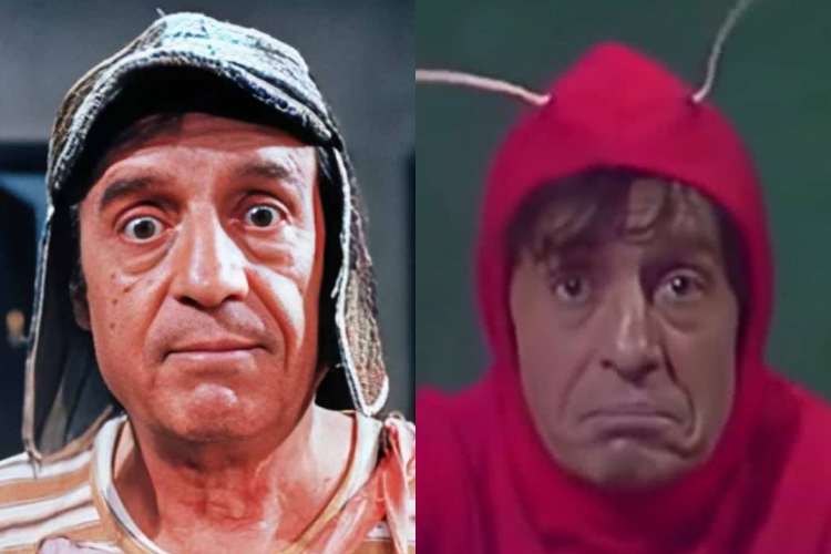 Chaves e Chapolin no SBT (Montagem/Área VIP/Televisa)