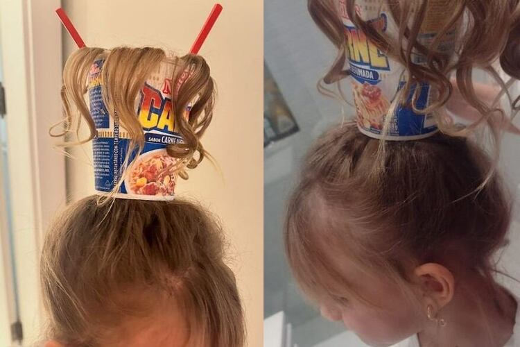 Eliana compartilha “cabelo maluco” da filha caçula com seus seguidores