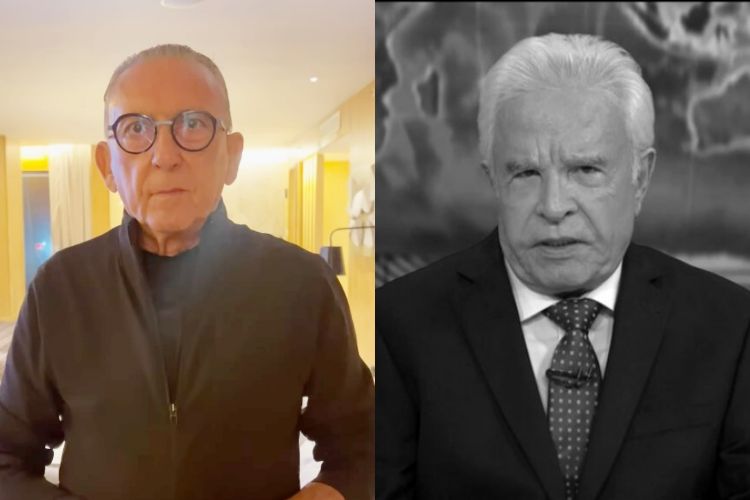 Galvão Bueno lamenta morte de Cid Moreira: “Mestre e exemplo”