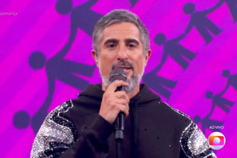 Marcos Mion presta homenagem a Renato Aragão no Criança Esperança: “você é uma lenda”