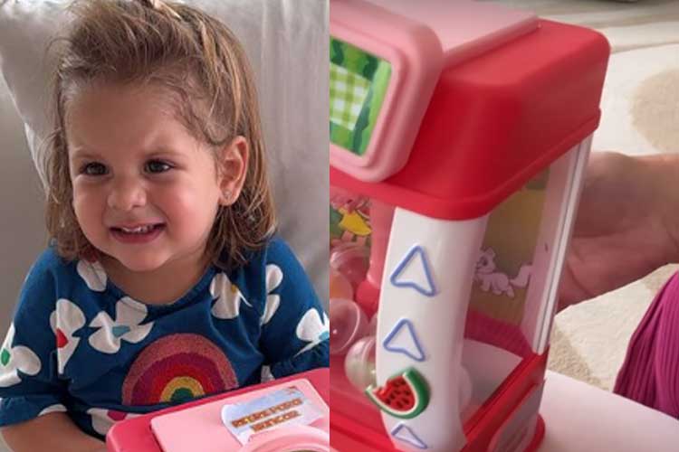 Virginia chama a atenção ao mostrar detalhe curioso em convite da festa de 2 anos de Maria Flor