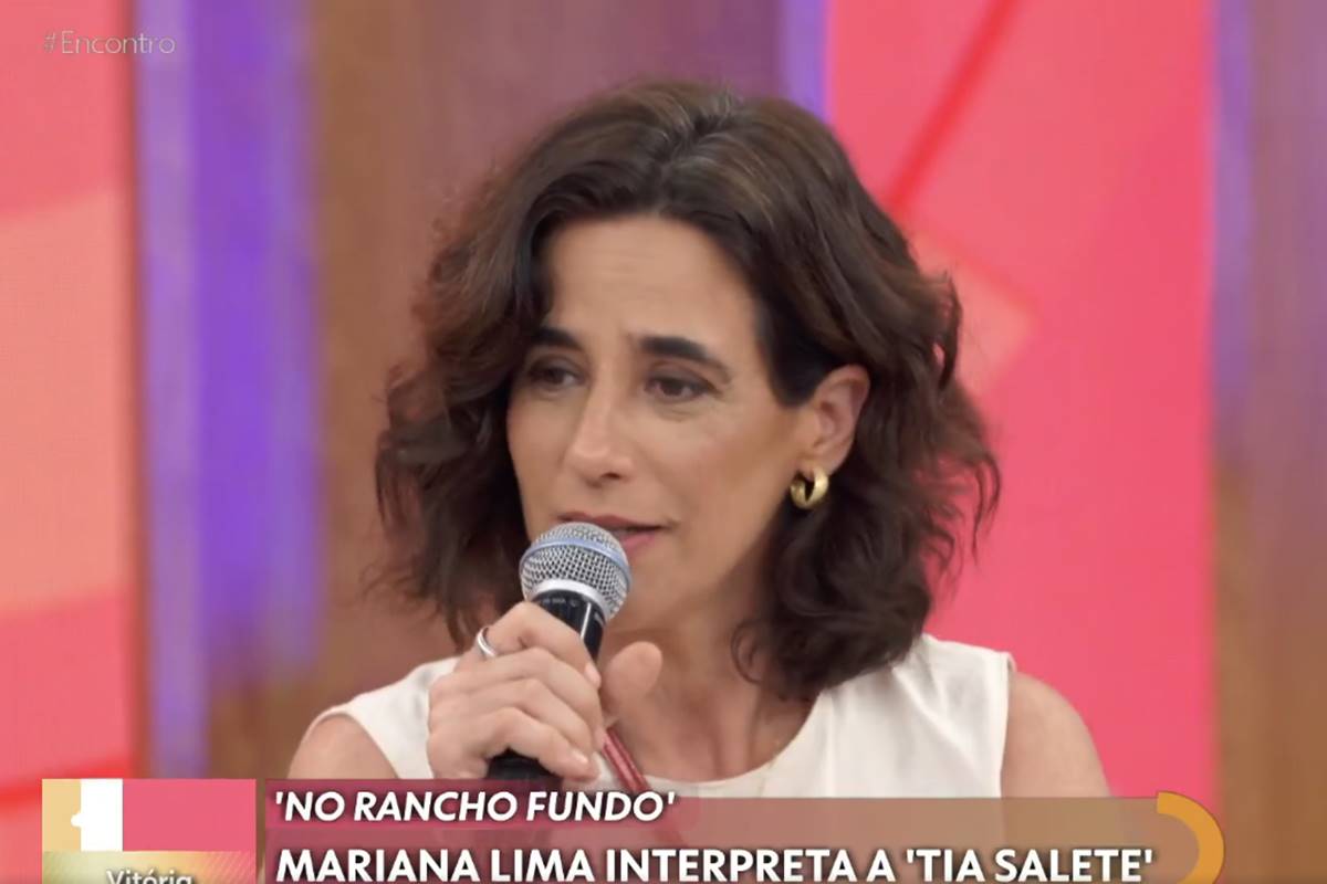 Mariana Lima no Encontro Mariana Lima no Encontro