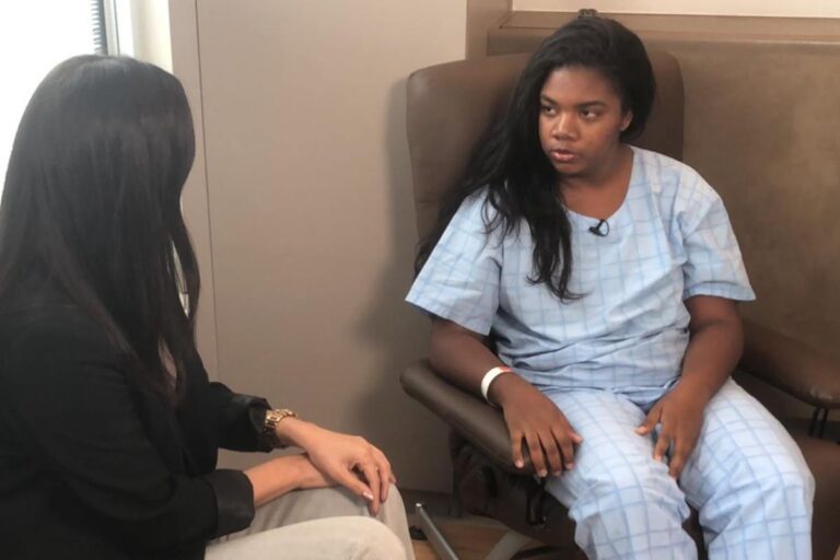 Raquel Brito revela detalhes de seu problema de saúde ao ‘Domingo Espetacular’