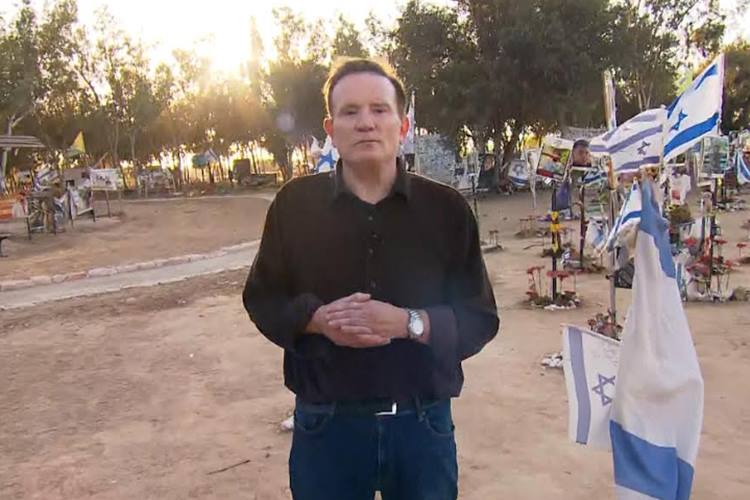 Roberto Cabrini apresenta o Domingo Espetacular diretamente de Israel