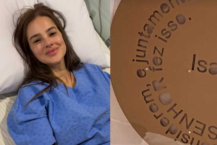 Vera Viel mostra presentes recebidos de Elaine Mickely e Cesar Filho após cirurgia: ‘Obrigado’