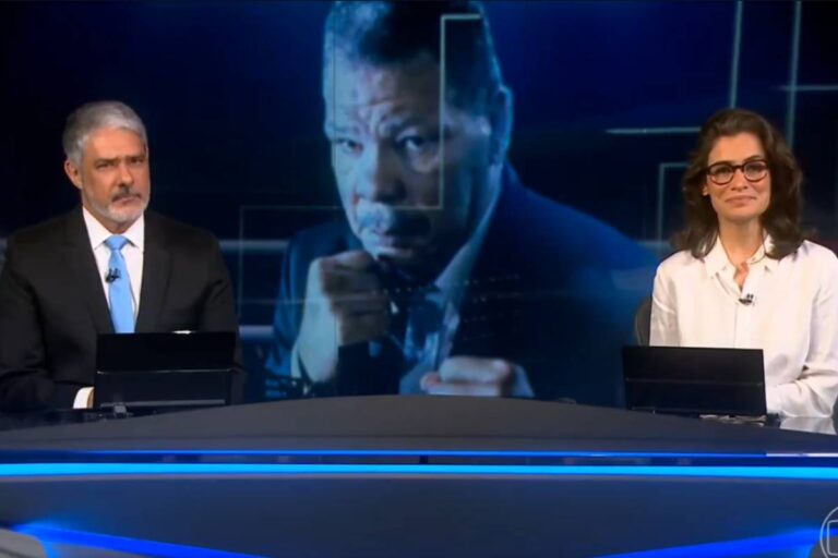 Em homenagem ao boxeador Maguila, Jornal Nacional encerra em silêncio