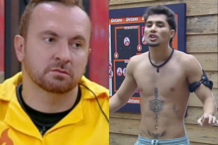 A Fazenda 16: Zé Love e Gui Vieira se estranham e ex-atleta dispara: “Você é cansativo”