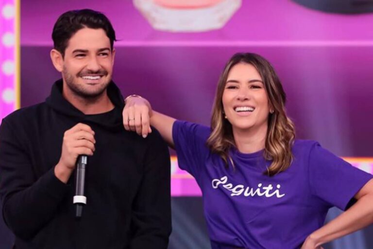 Alexandre Pato se emociona com atitude da esposa, Rebeca Abravanel: “coração gigante”