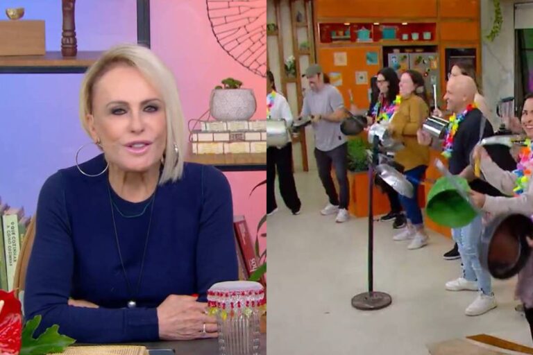 Ana Maria Braga é recebida com ‘festa’ após uma semana longe do ‘Mais Você’