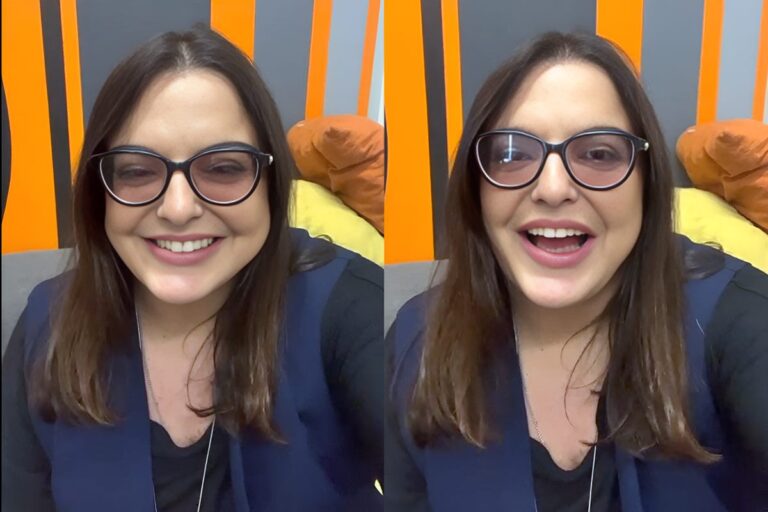 Área VIP 25 Anos! Fabíola Reipert elogia o Portal Área VIP no nosso aniversário: “Vocês arrasam!”