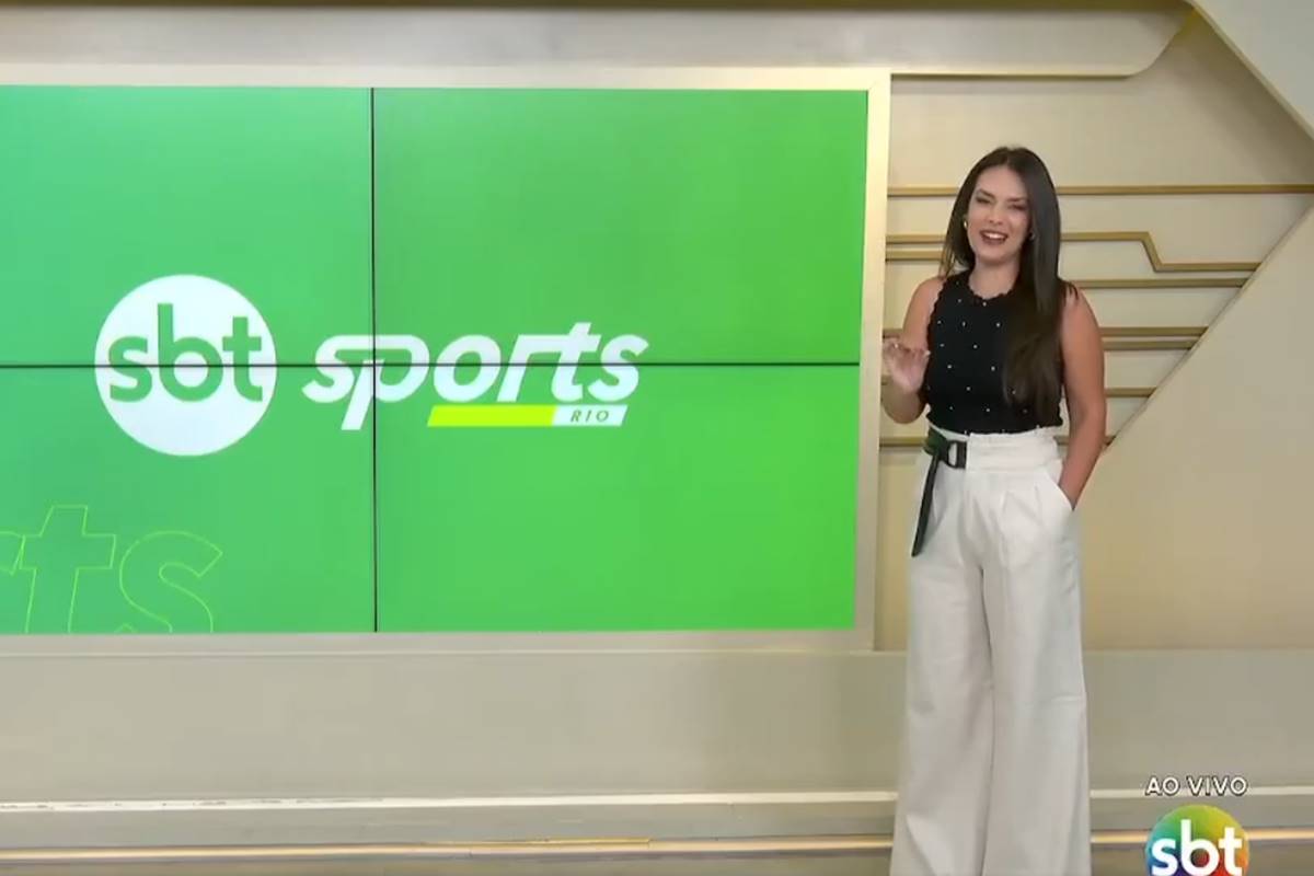 Fernanda Maia comanda o SBT Sports no Rio Fernanda Maia comanda o SBT Sports no Rio