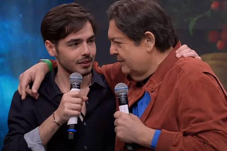 João Silva e Faustão João Silva e Faustão. (Foto: reprodução/Band)